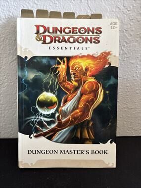 ESSENTIALS DUNGEON MASTER'S BOOK only D&D Dungeons & Dragons WotC